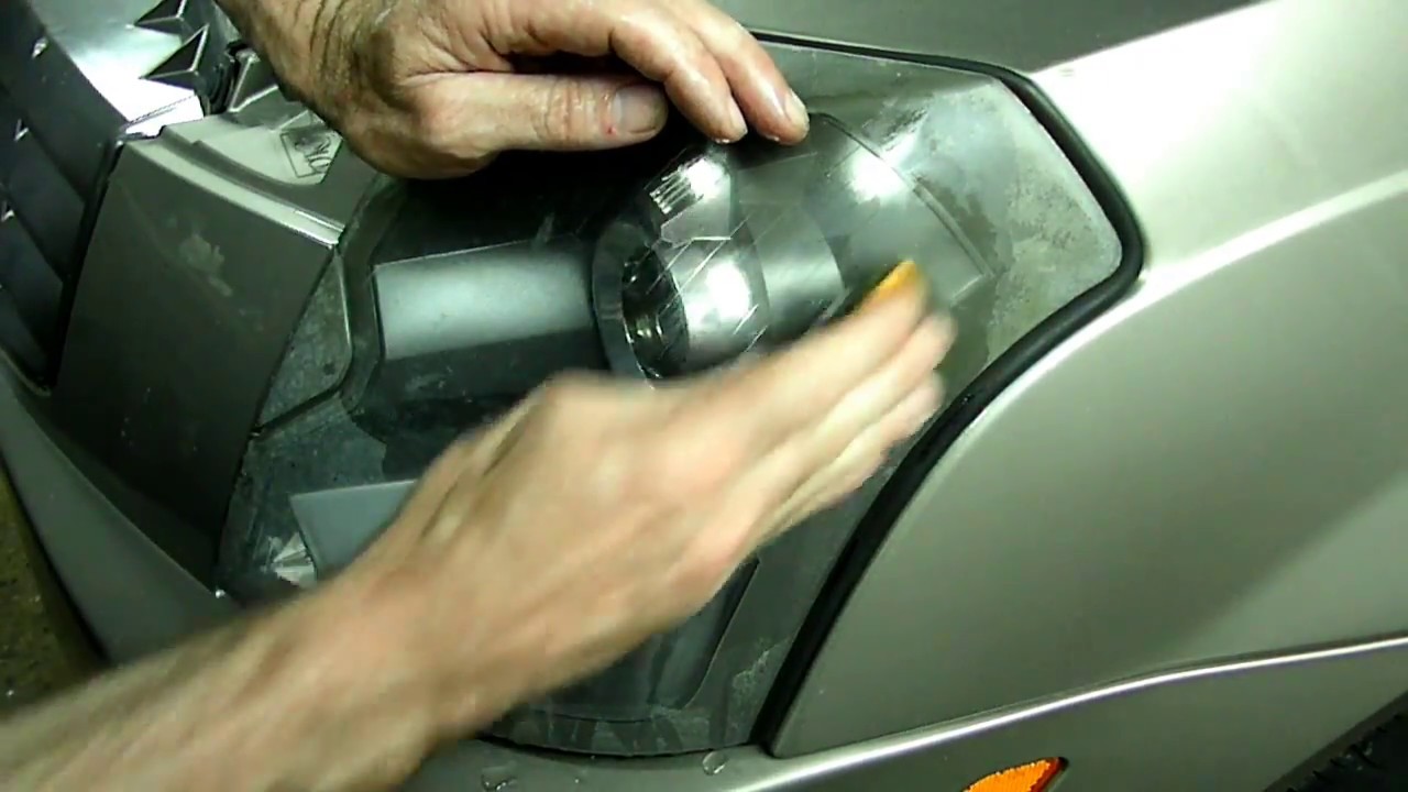 Cheap Refinishing Cloudy Automotive Headlight Lens