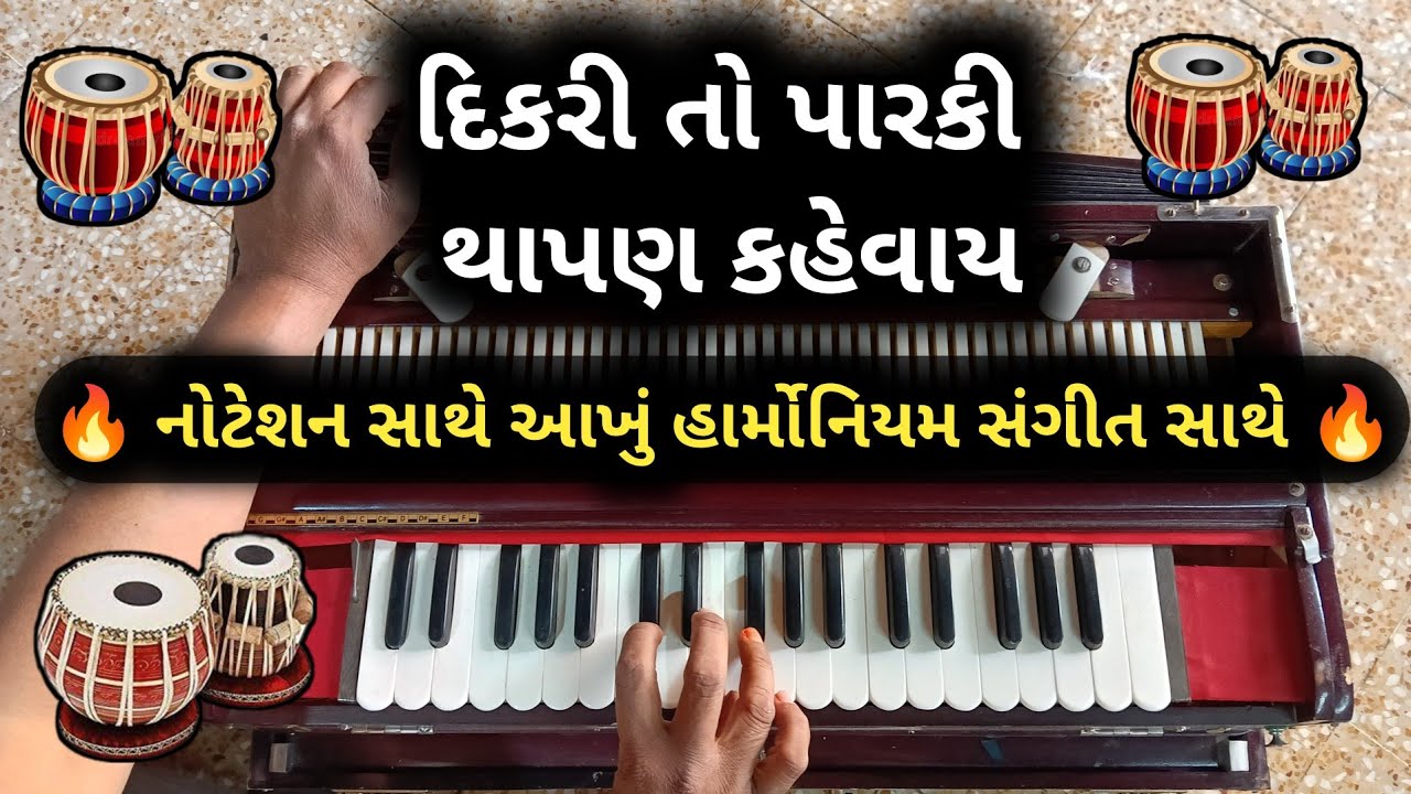 દિકરી તો પારકી થાપણ કહેવાય | Harmonium Music 🔥#harmonium #harmoniumcover #harmoniummusic #musiccover