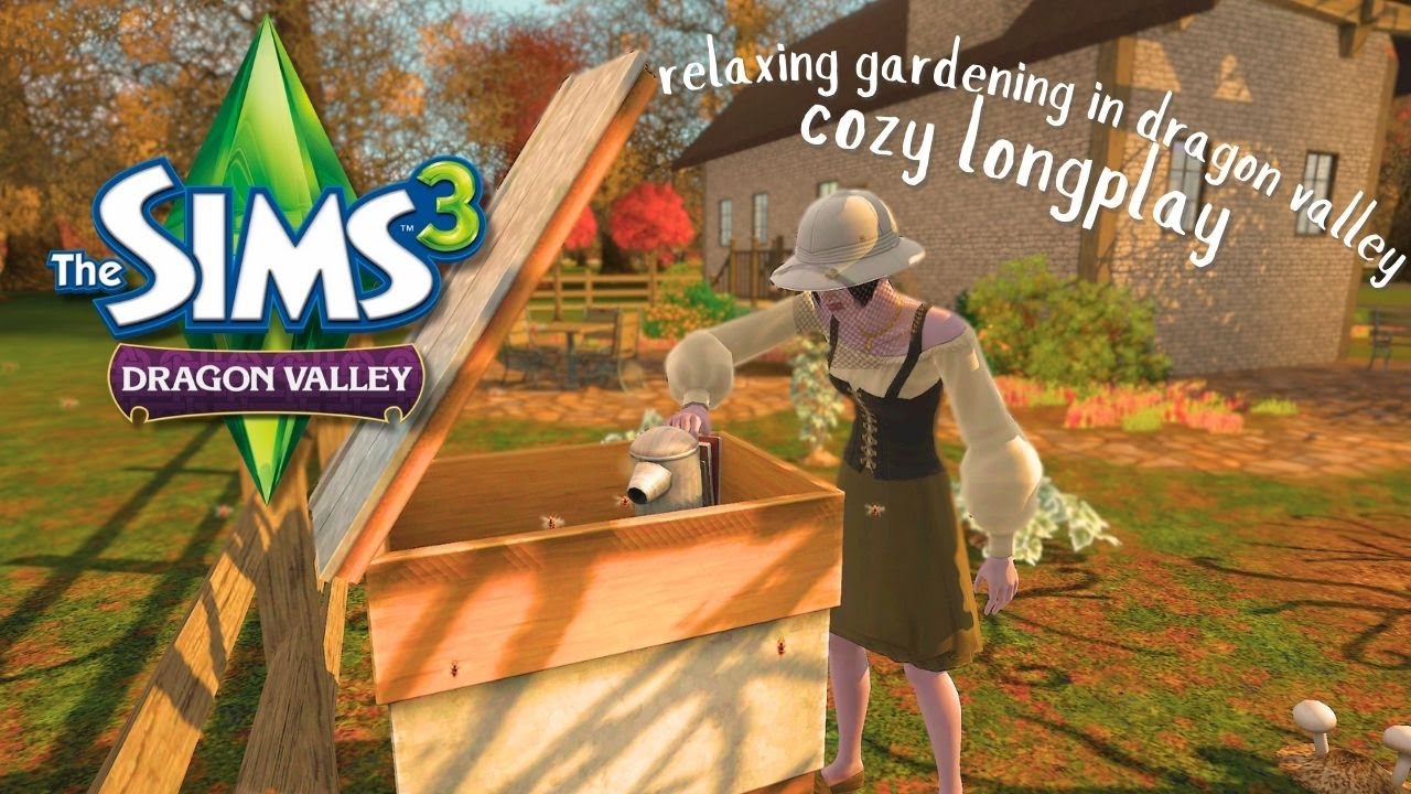 The Sims 3 | Relaxing Gardening in Dragon Valley 🌿🌸 Relaxing Longplay