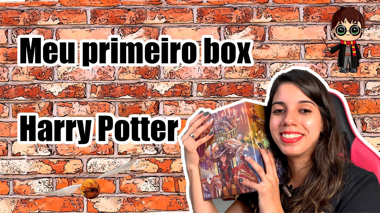 Unboxing - Box de Livros Harry Potter