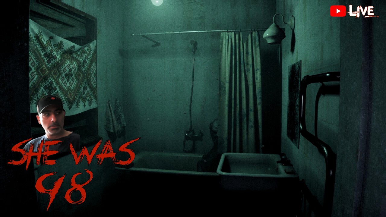 Omi sieht nicht gut aus heute... [9:16] Indiehorror | SHE WAS 98 #live