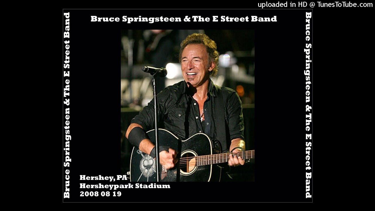 Bruce Springsteen Part Man Part Monkey Hershey 19/08/2008