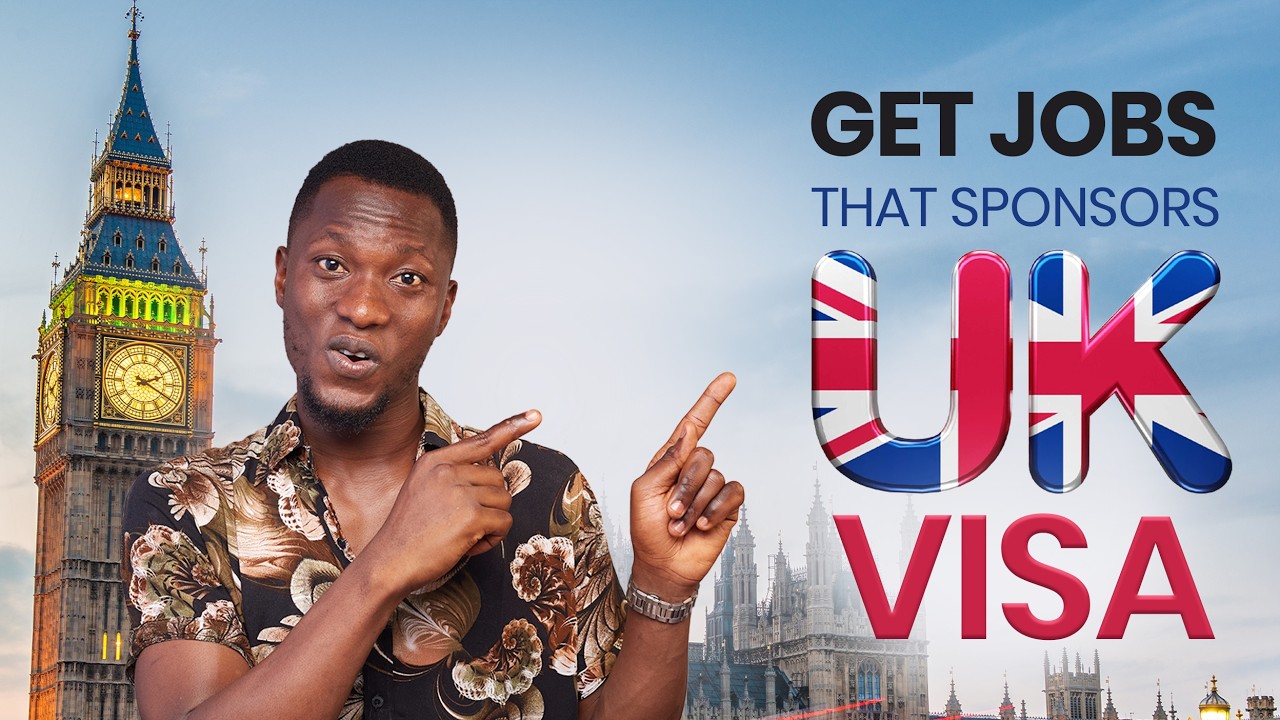 Get a UK Job that Sponsors your Visa FAST from Nigeria or Anywhere!!!  (Complete Beginner Guide)