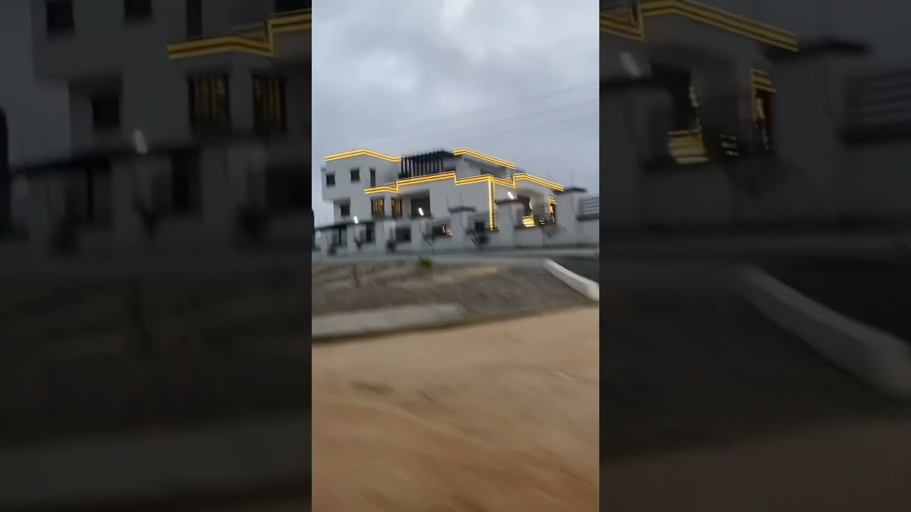 Can clean money build such houses? 🇬🇭😀 #danceghana  #ghana #africa #accra #mansion #houses