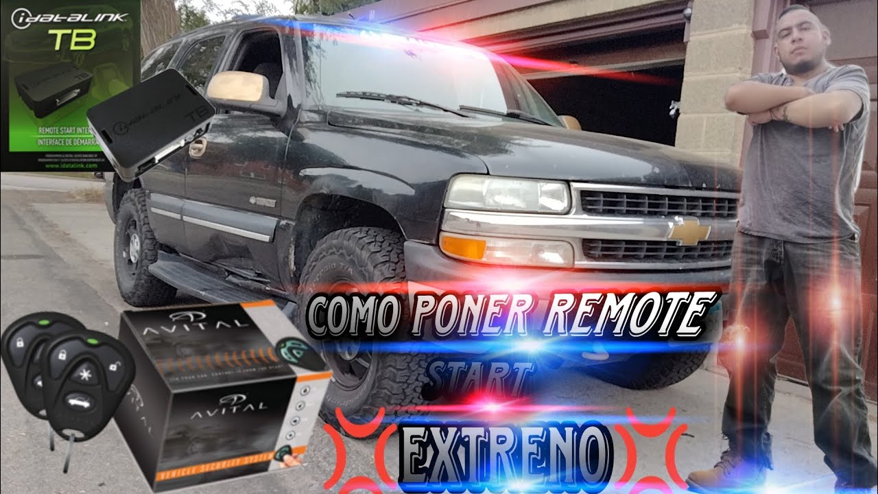 COMO INSTALAR 💯 REMOTE START💢 O ARRANCADOR 💢A CHEVROLET TAHOE 1998-2006💢