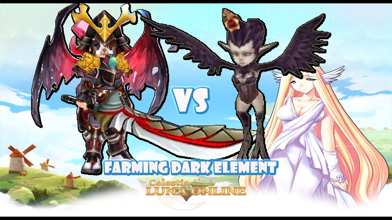 Celestia Luna Farm Dark Element Easy !!