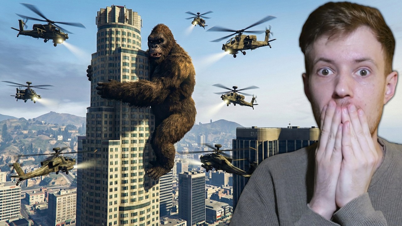 King Kong lettem a GTA V-ben!