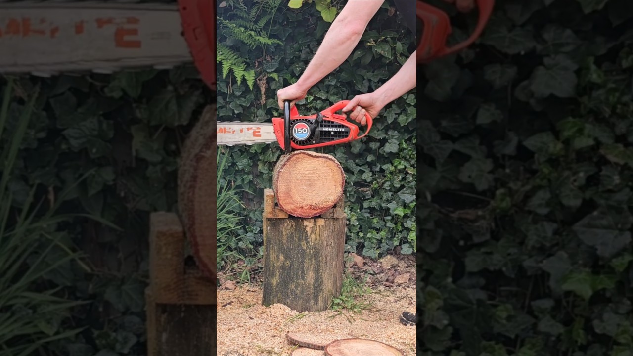 Better Than Expected! Vintage Homelite 150 #chainsaw