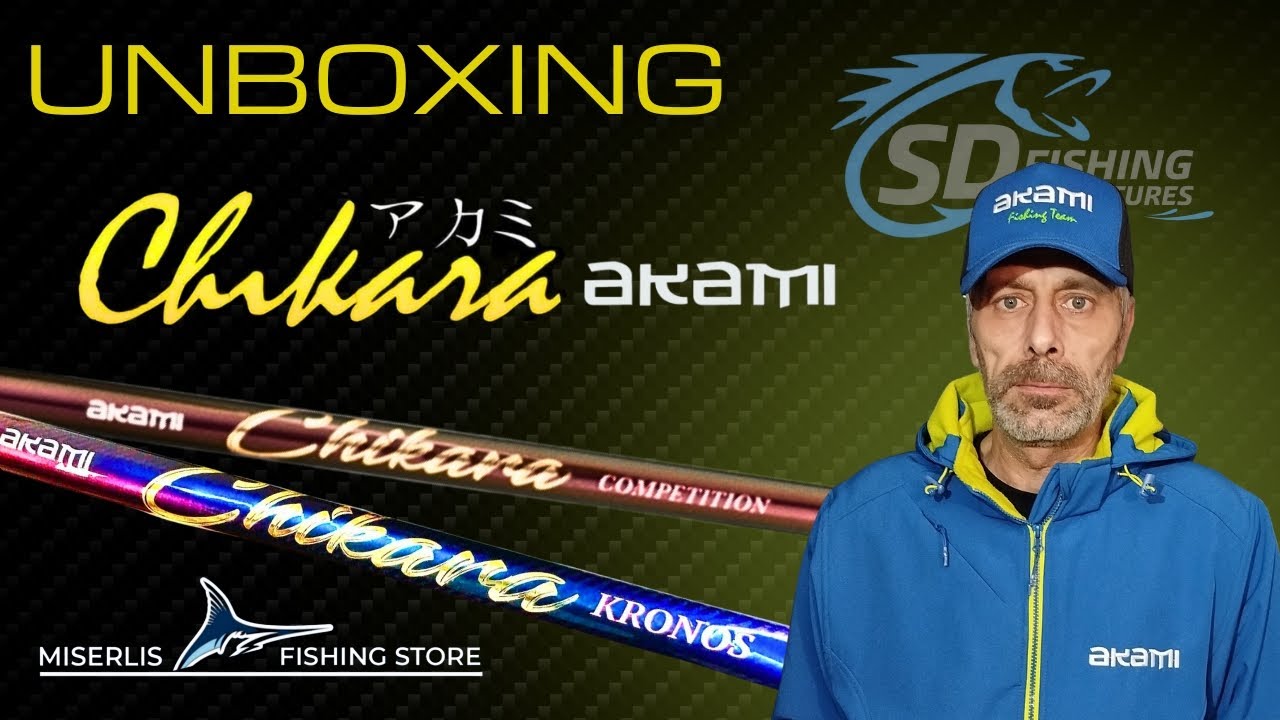 🔥AKAMI CHIKARA KRONOS...CHIKARA COMPETITION... UNBOXING | SD FISHING GEAR - REVIEWS & UNBOXINGS
