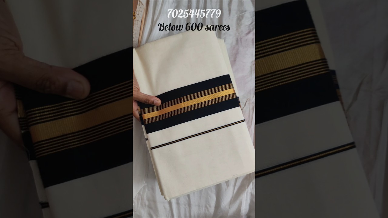 kuthampully budget friendly cotton set sarees/Kuthampully online shopping/Kuthampully collection