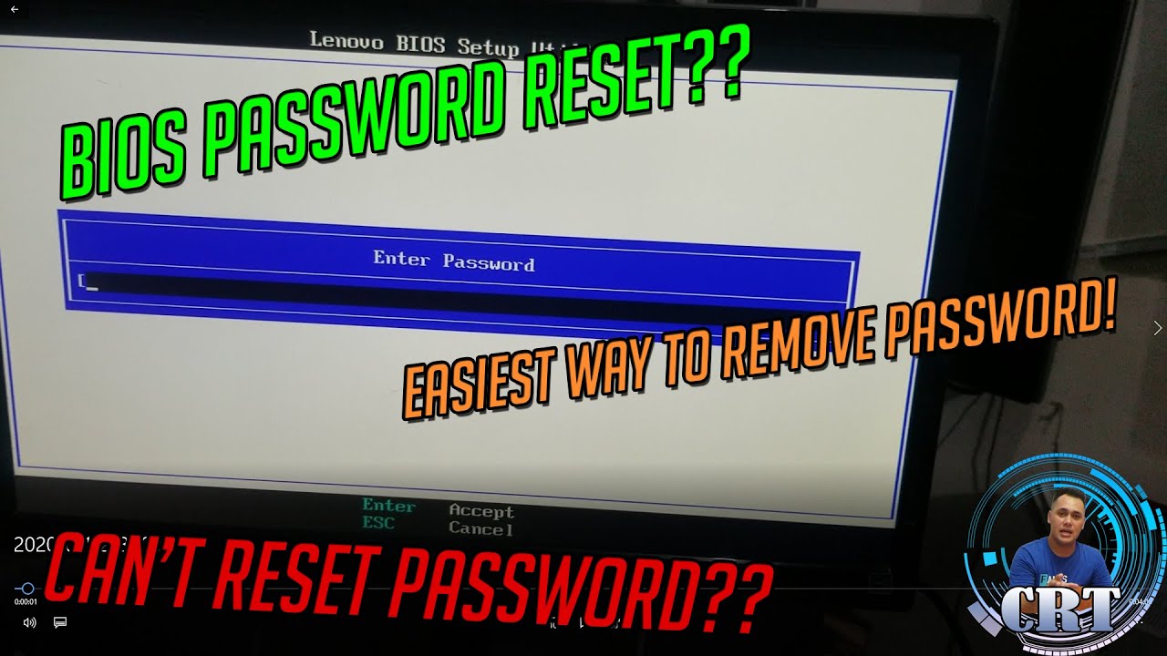BIOS / CMOS PASSWORD REMOVAL EASY STEP - LENOVO SYSTEM UNIT -  TAGALOG