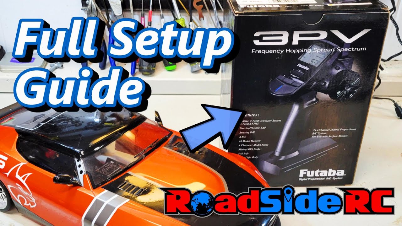 How to Install and Setup the Futaba 3PV for RC Drifting