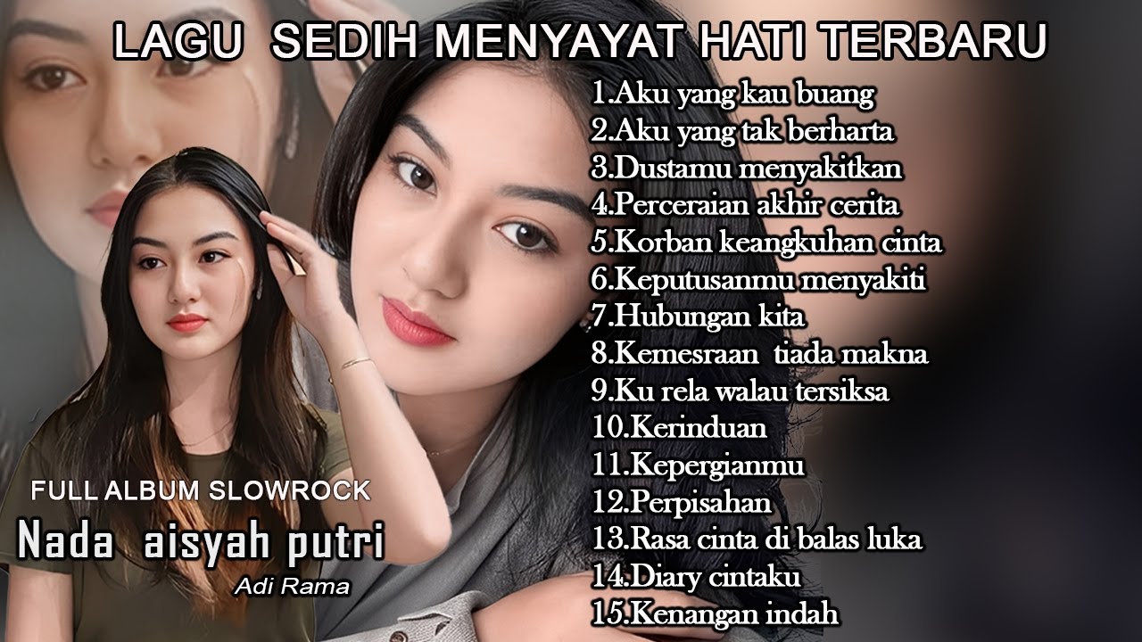 Banyak Dicari!! Sedih Lagu Kenangan Paling Enak💿Musik slowrock  yang Tbikin menyetuh hati #lagusedih