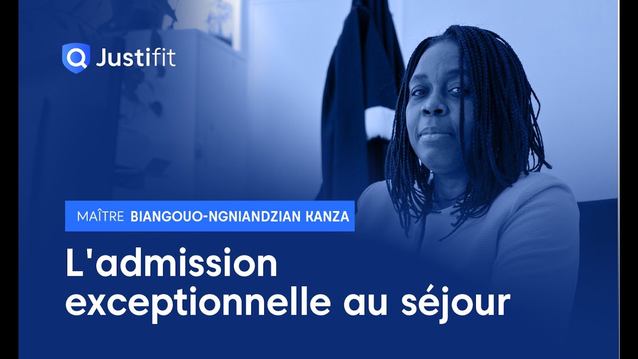 L'admission exceptionnelle au séjour - Maître BIANGOUO-NGNIANDZIAN KANZA