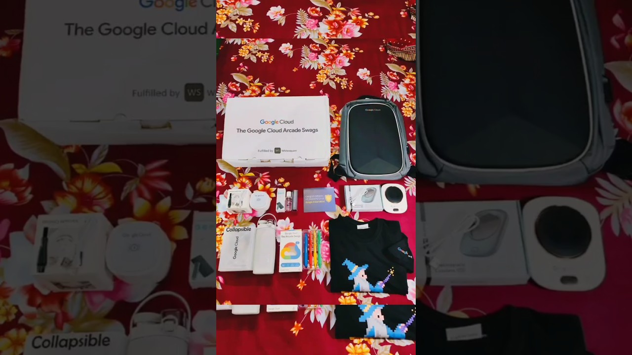 GOOGLE Cloud☁️ | Premium Plus+ tier ✨👀 | Swags #unboxing 🎁 #arcade #short #ytshorts #shorts #ytshort