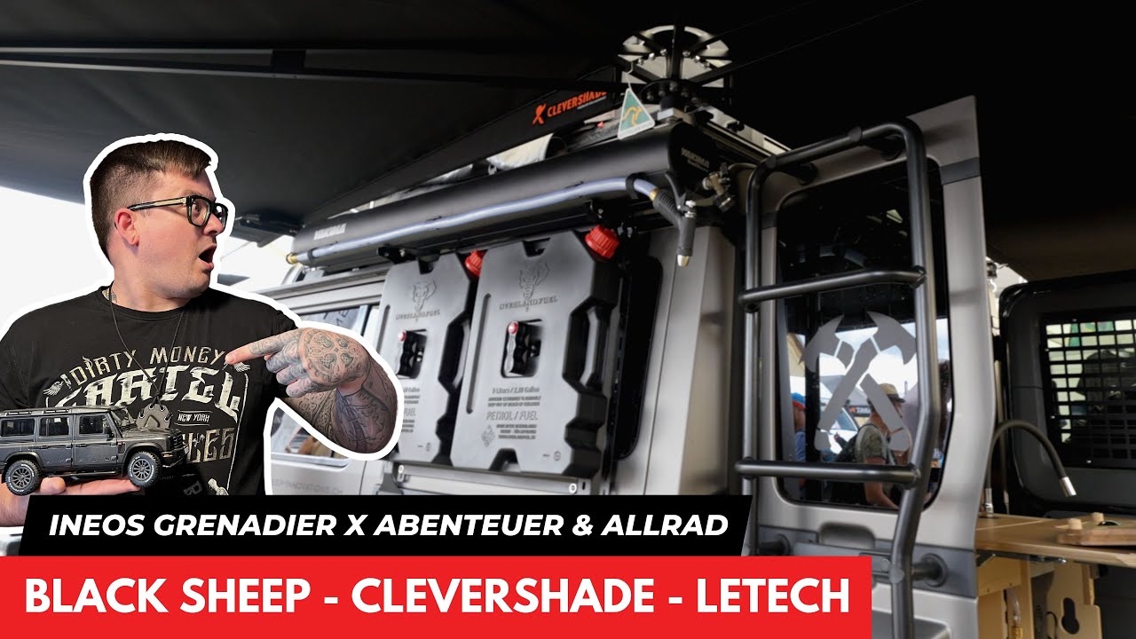 Ineos Grenadier - First Aftermarket Parts and Accessories Spotted at 
