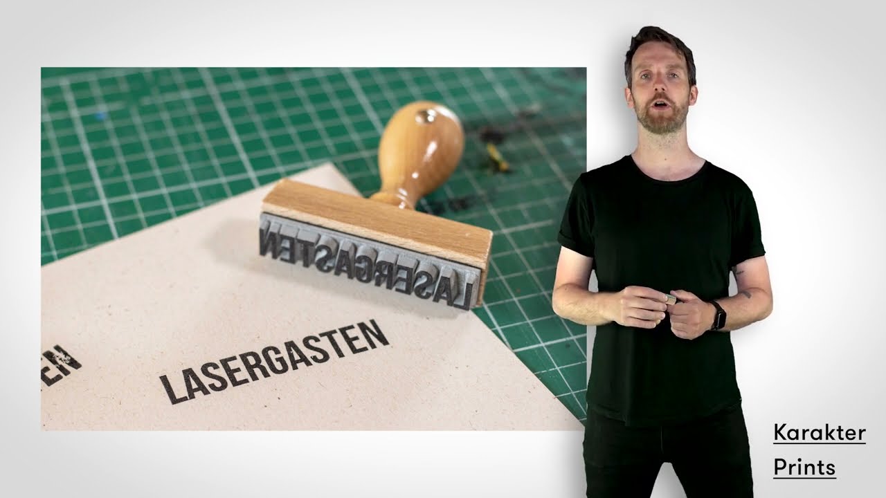 Stempel met extra reli&euml;f | stempelen van stof, dozen en tassen