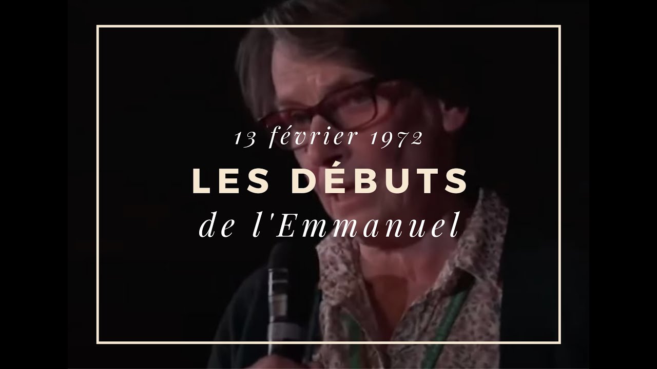 Les débuts de la Communauté de l'Emmanuel - Témoignage de Martine Catta