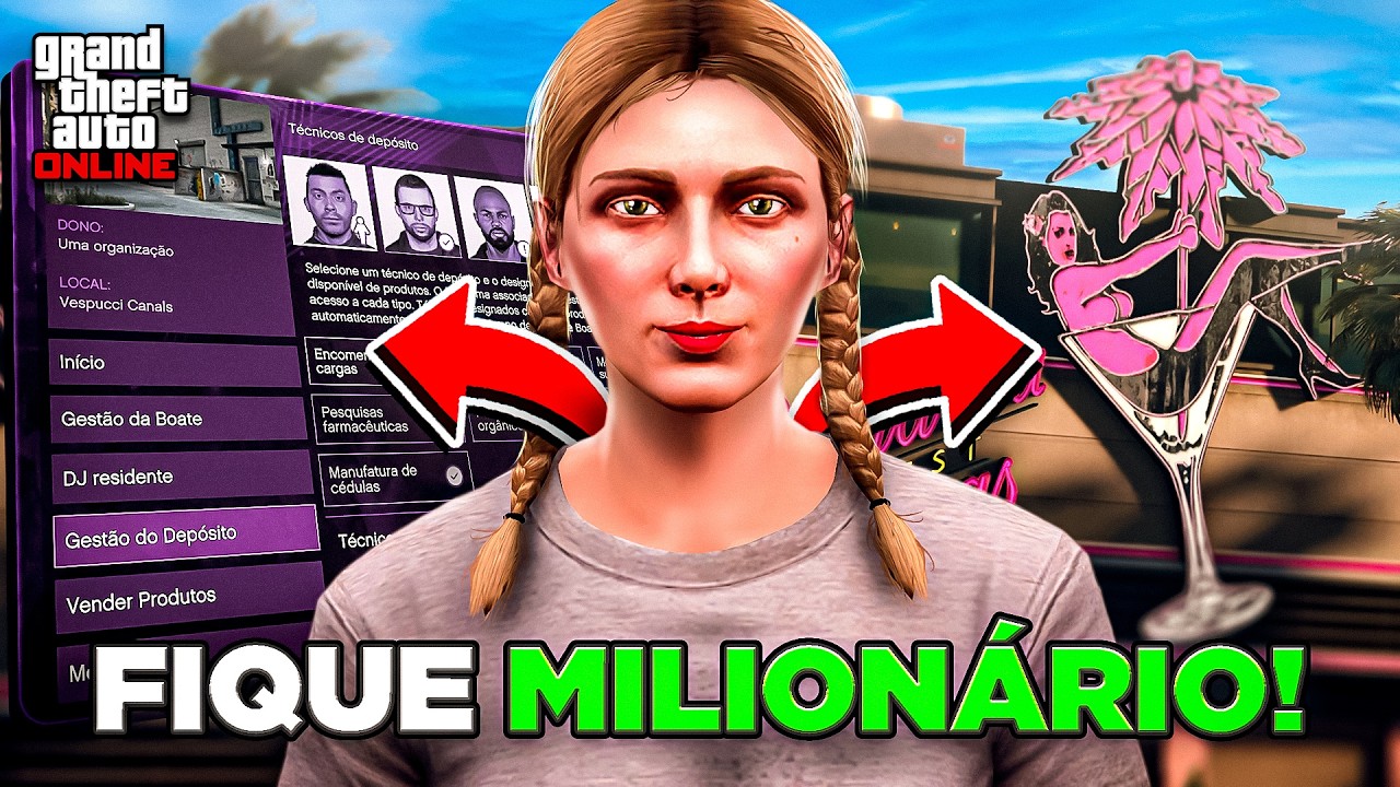 ESSE ESQUEMA TE DEIXA MILIONÁRIO NO GTA 5 ONLINE (Comprei a Boate!) #6