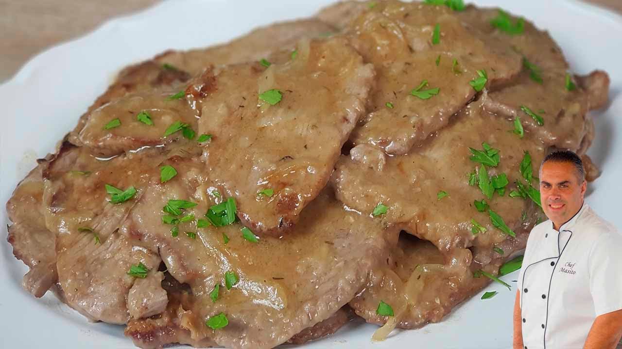 La receta de Escalope de ternera al limon mas facil, rapida y rica del mundo &iexcl;COMPRUEBALO!