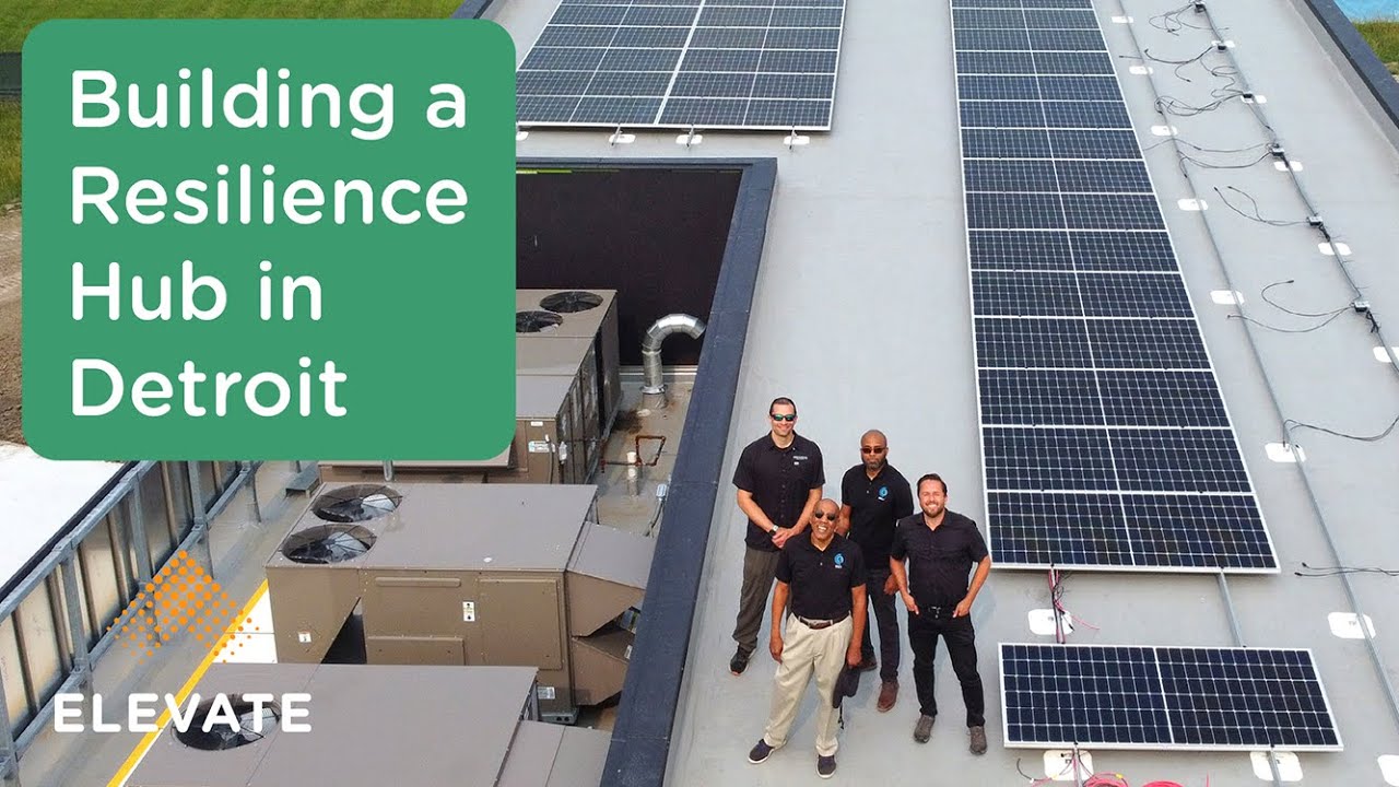 Building the Lenox Climate Resilience Hub: Detroit Clean Energy Contractor Accelerator