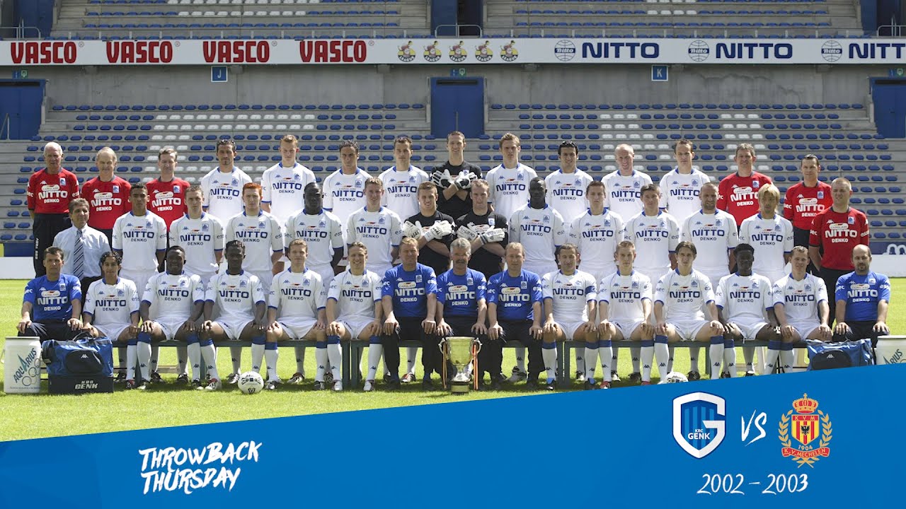 Throwback 2002-2003 - KRC Genk- KV Mechelen