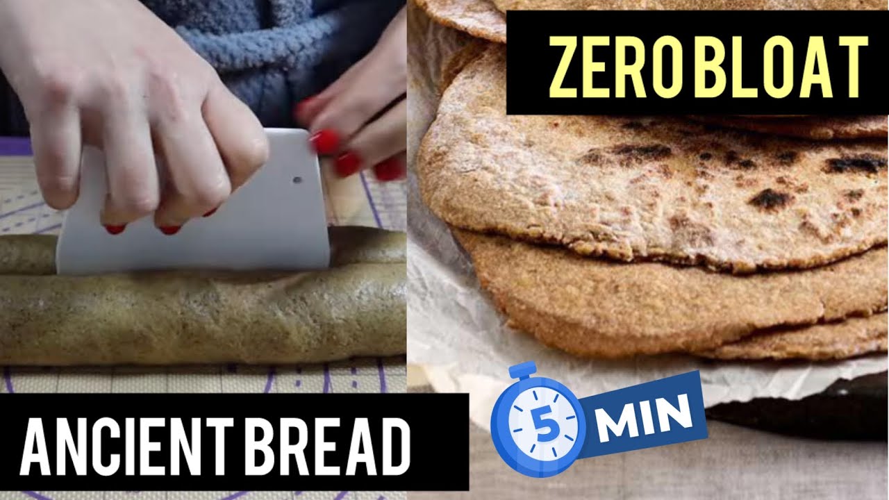 The Only Bread That Won&rsquo;t Bloat You! (Ancient Einkorn Flatbread) 🌾