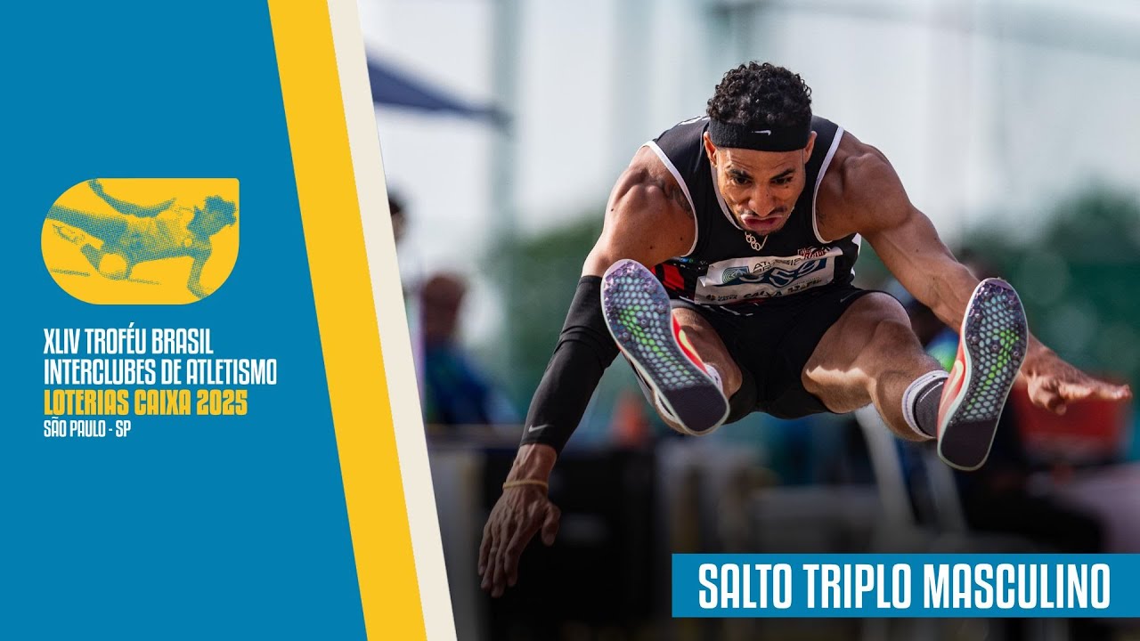 ALMIR JUNIOR VENCE O SALTO TRIPLO COM 17.07M | TROFÉU BRASIL DE ATLETISMO 2025