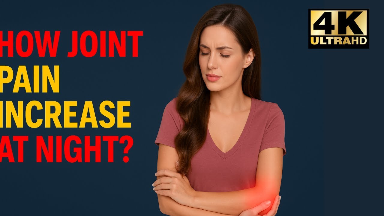Why does joint pain increase at night?