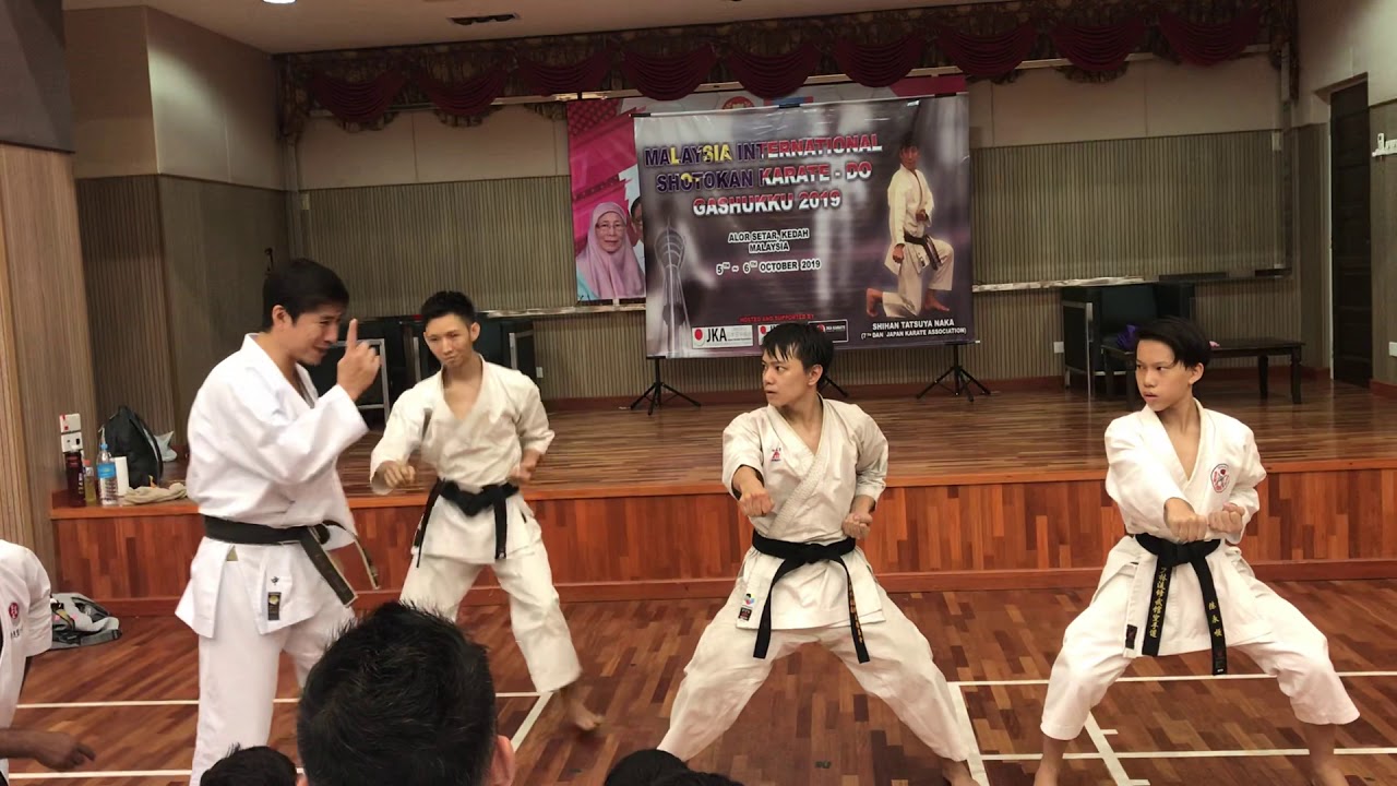 Budo Karate part 3 : technique, stance and posture - Naka Sensei JKA Malaysia Gashukku 2019