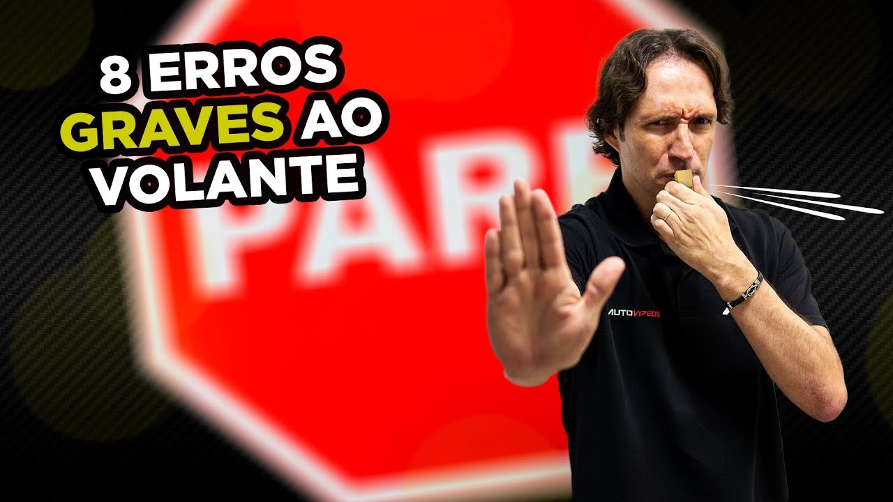 🤦&zwj;♂️Voc&ecirc; comete algum desses 8 ERROS (Graves) no TR&Acirc;NSITO? Evite acidentes e multas