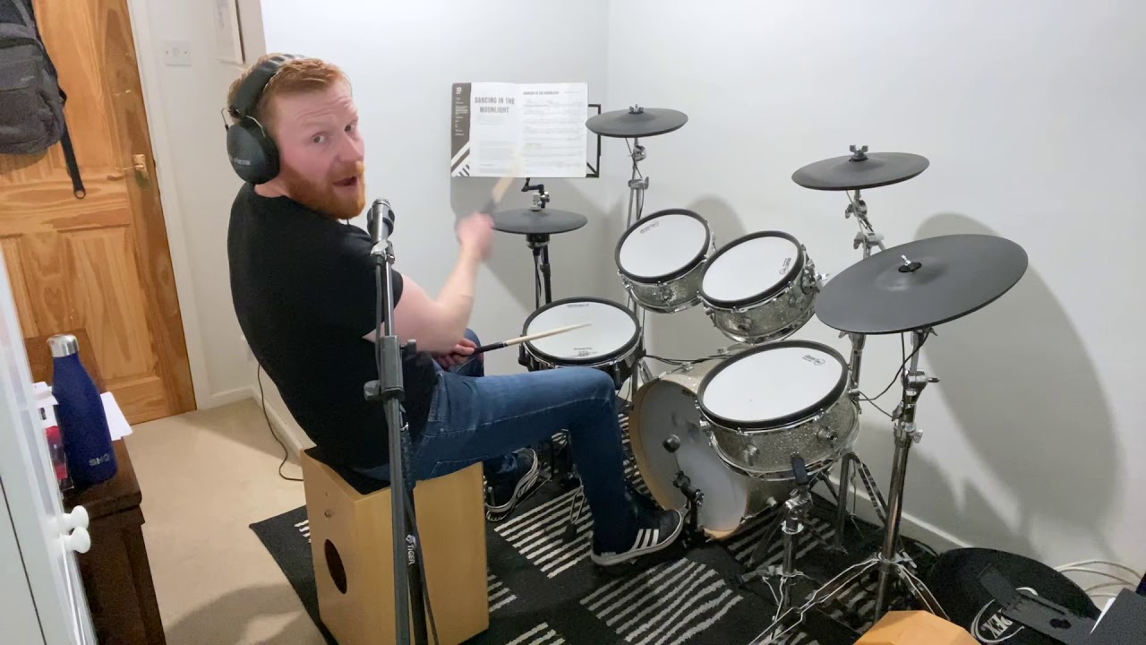Practice Along Video: Dancing In The Moonlight, Trinity Rock and Pop Drums Grade 3
