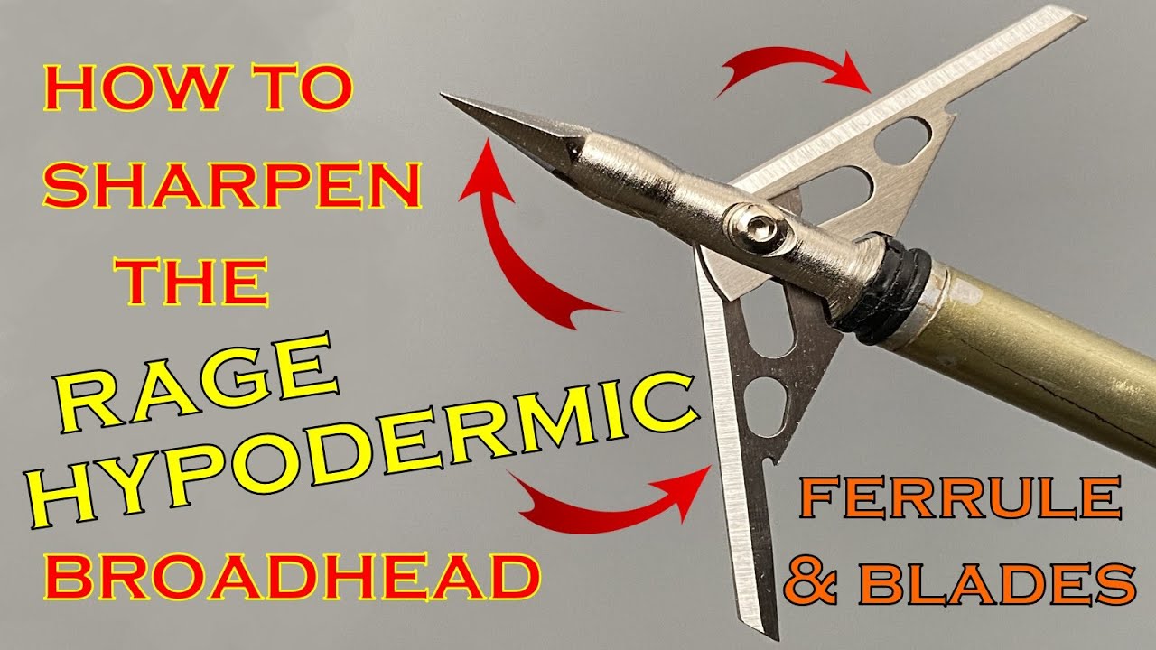 [#67] how to sharpen a mechanical broadhead