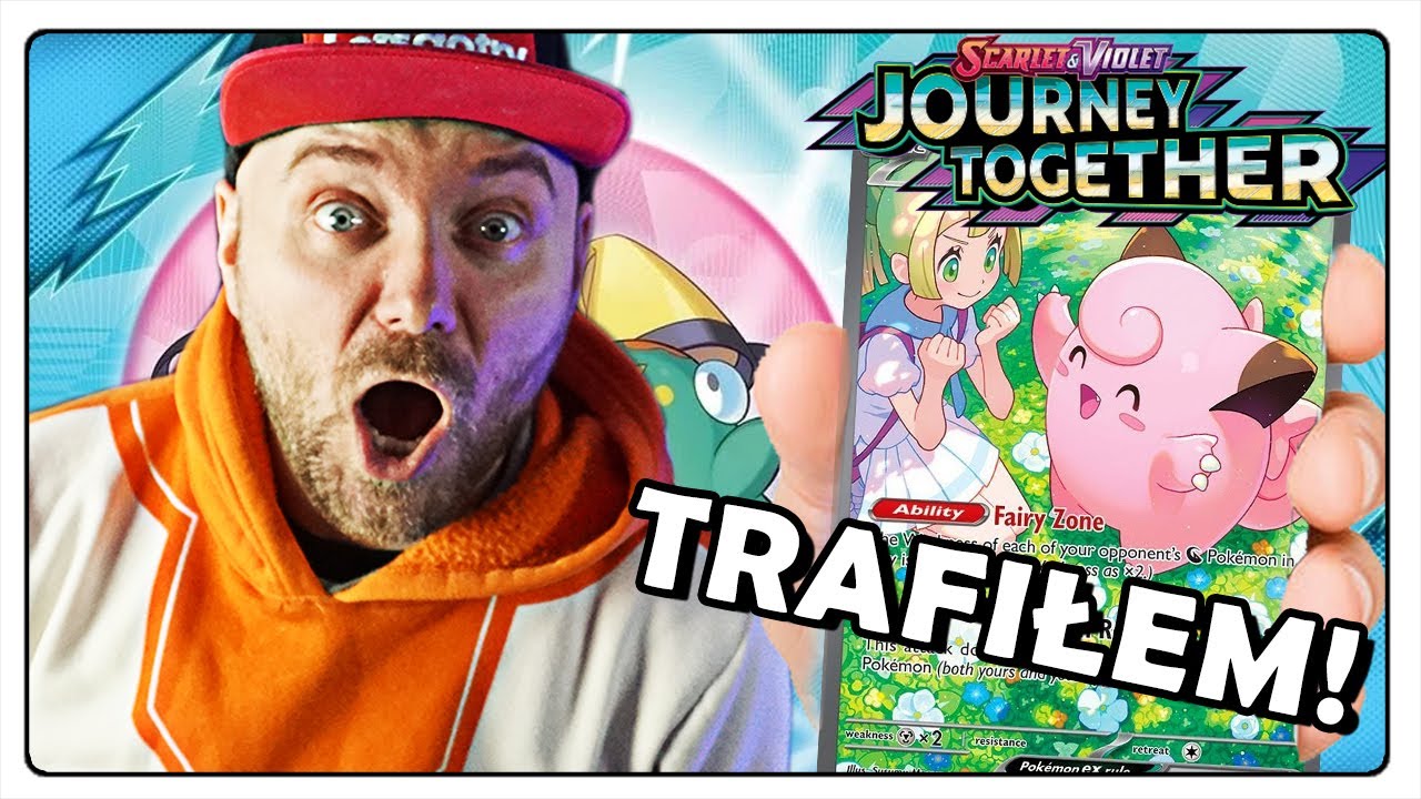 TRAFIŁEM NAJRZADSZĄ KARTĘ Z POKÉMON JOURNEY TOGETHER ALE...