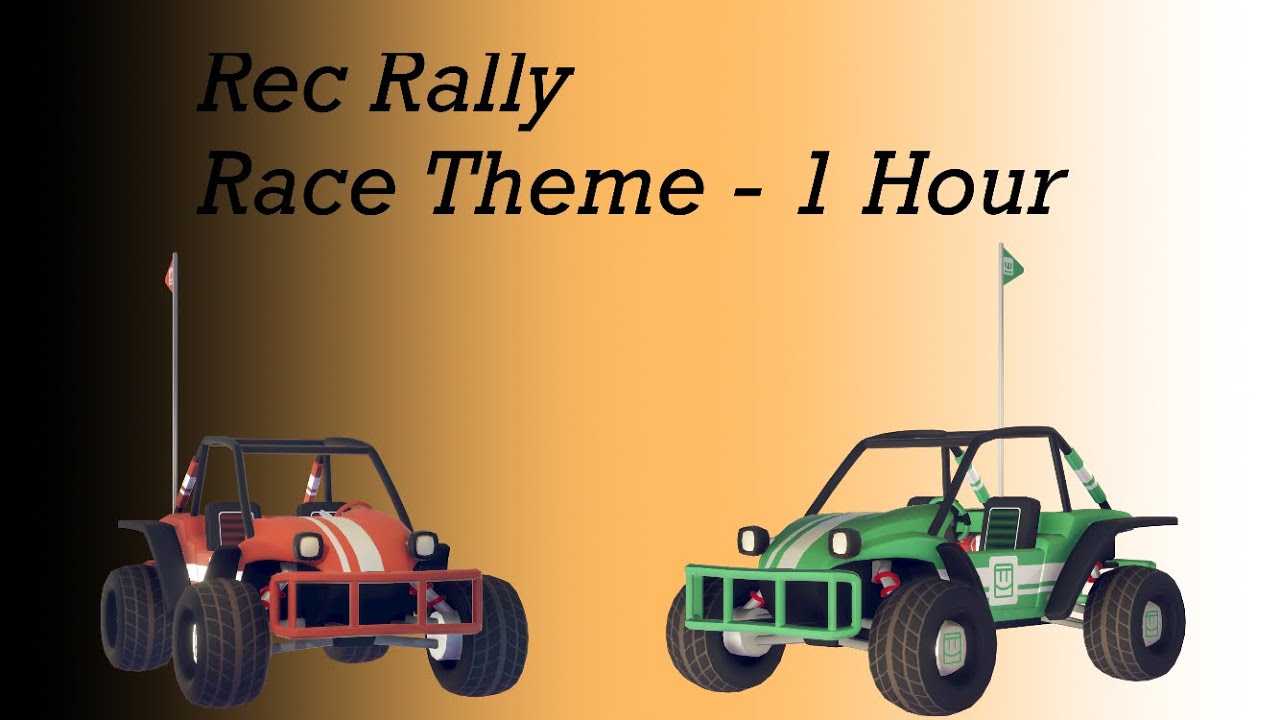 Rec Rally Race 1 HOUR - Rec Room OST