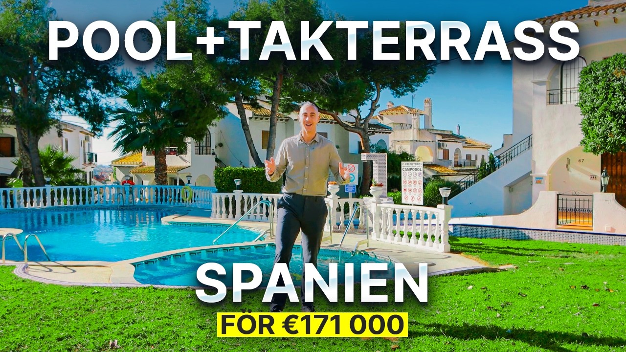 Takdröm i Torrevieja ☀️ Bungalow med magisk takterrass & pool i Aguas Nuevas