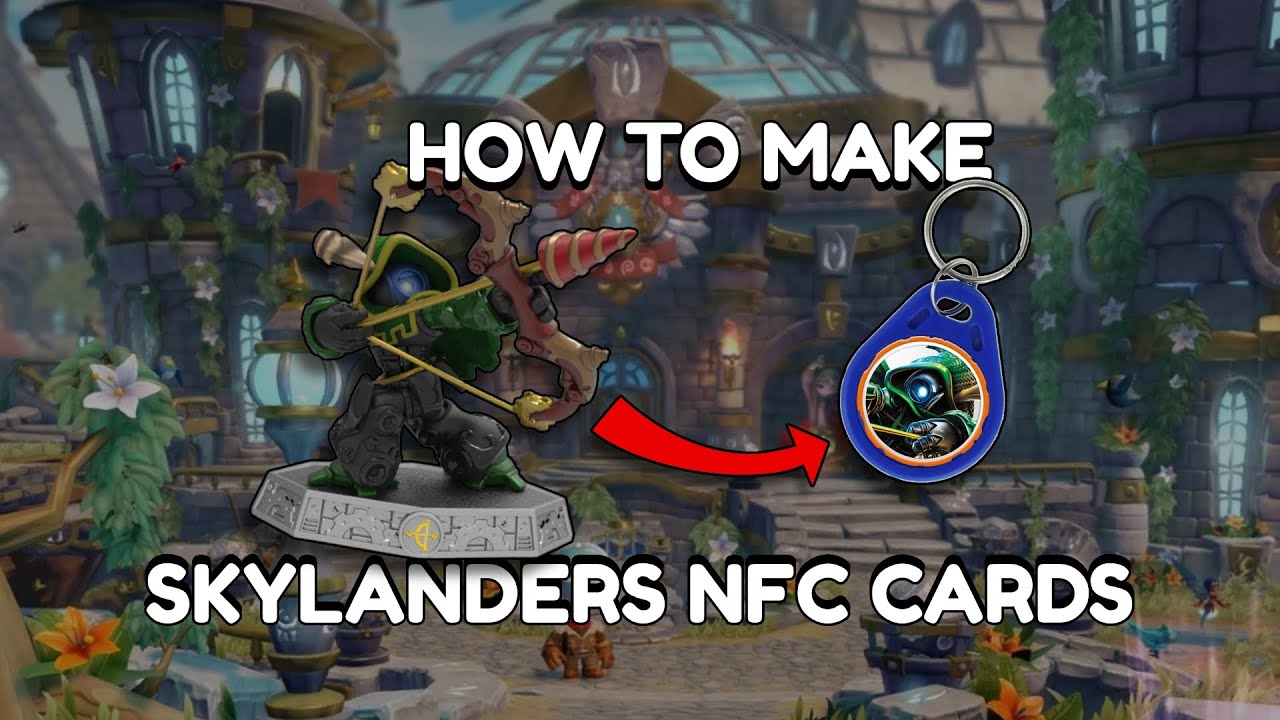How to make Skylanders NFC Cards! (Covers making, resetting, traps and swappers)