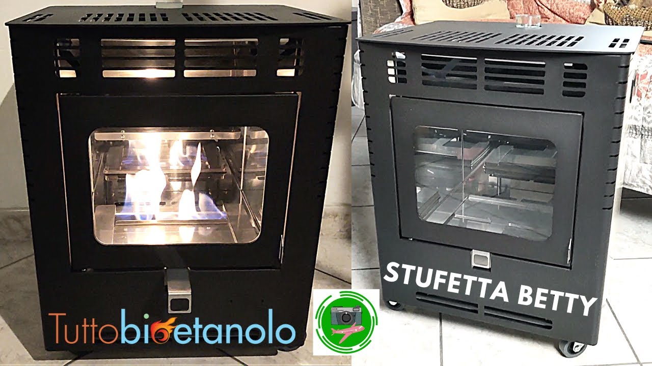 Stufetta Betty a Bioetanolo Made in Italy