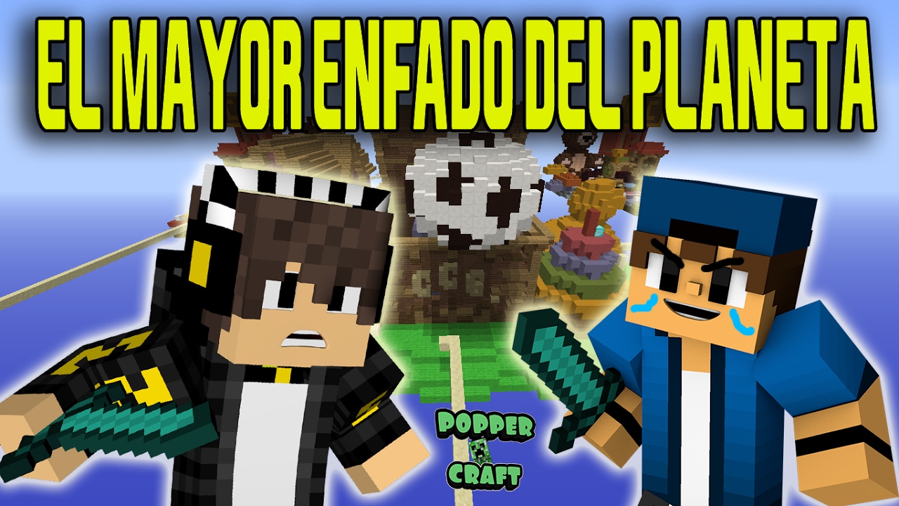 EL MAYOR ENFADO DEL CANAL!! #EggWars #Poppercraft