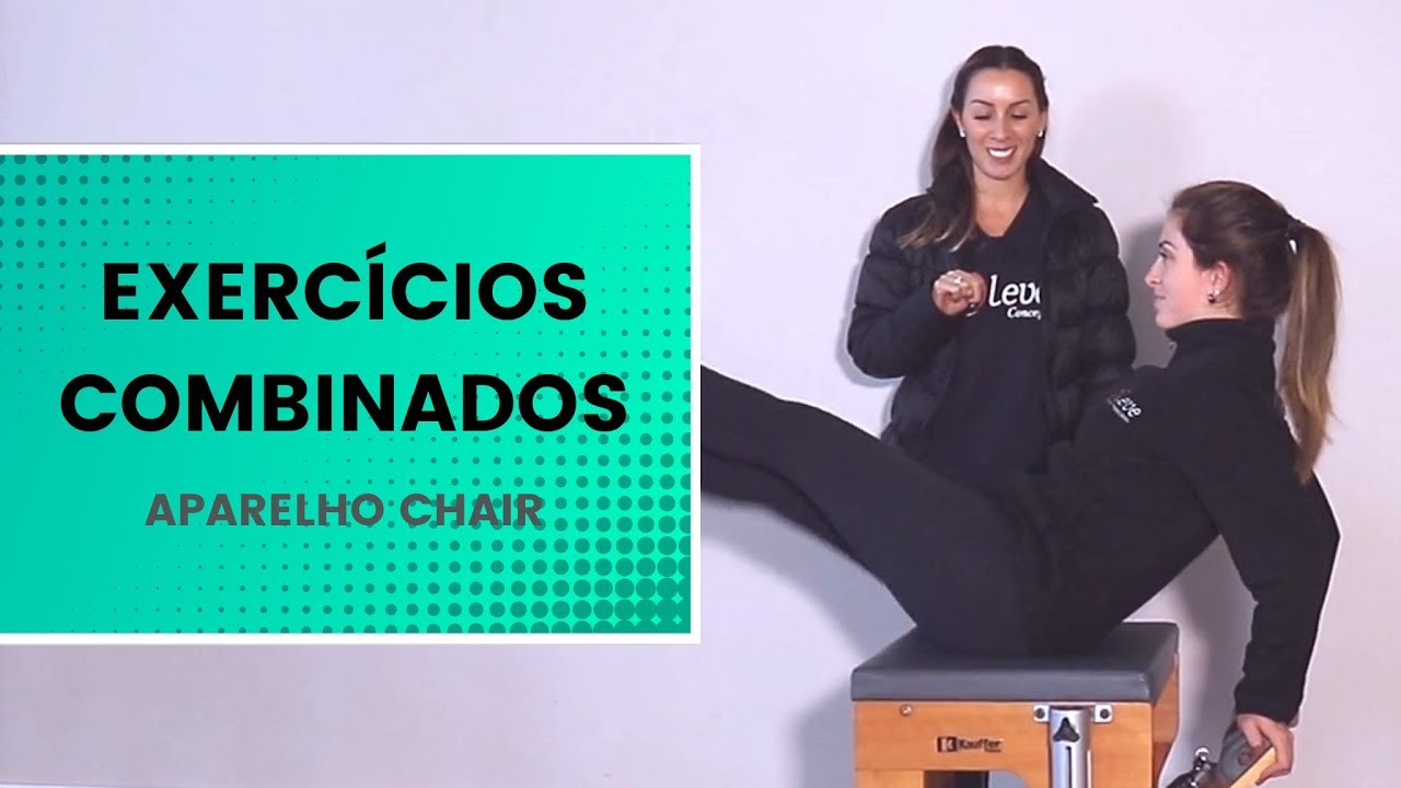 Aula de Pilates na Chair - Exercícios Combinados