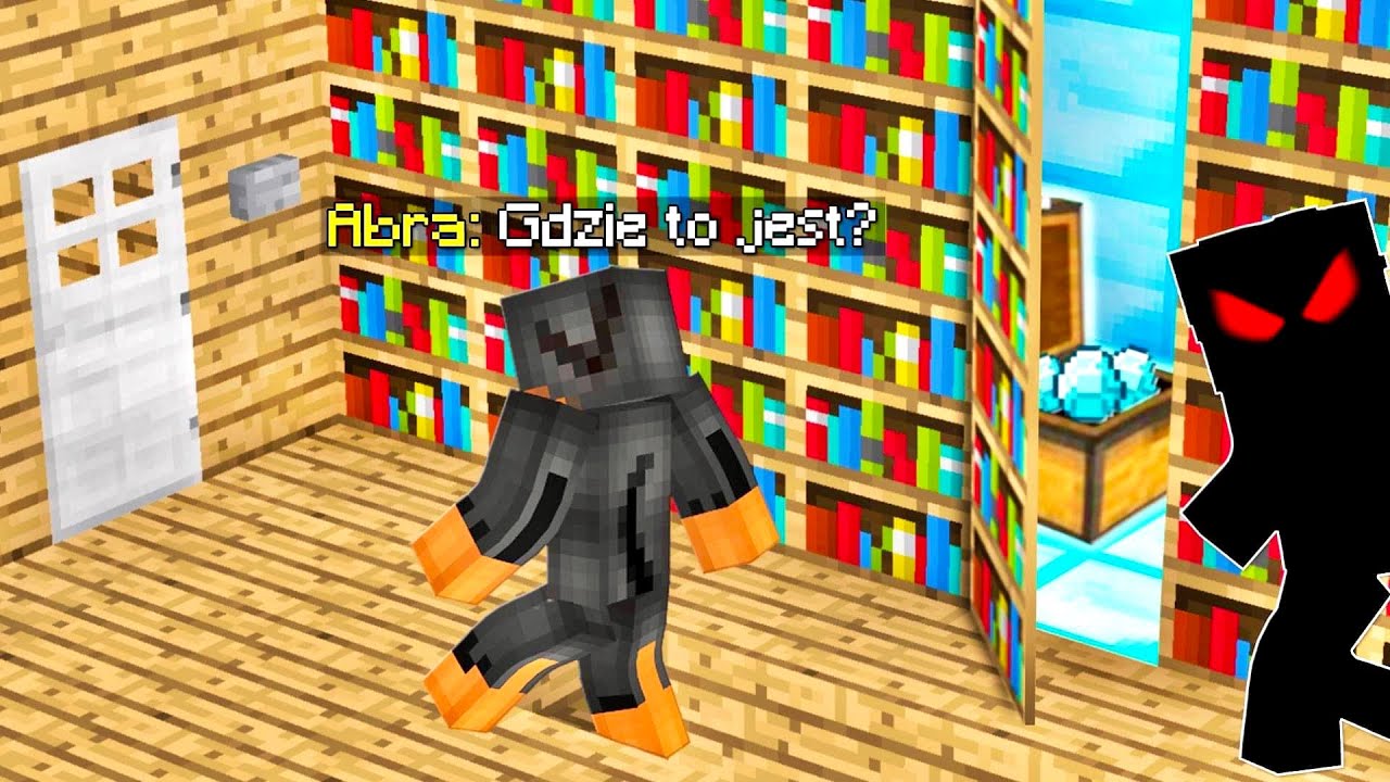 TRAFIŁEM do TAJEMNICZEGO LABIRYNTU w Minecraft! *pułapka*