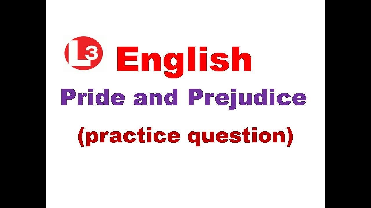 Pride and prejudice Objective Questions