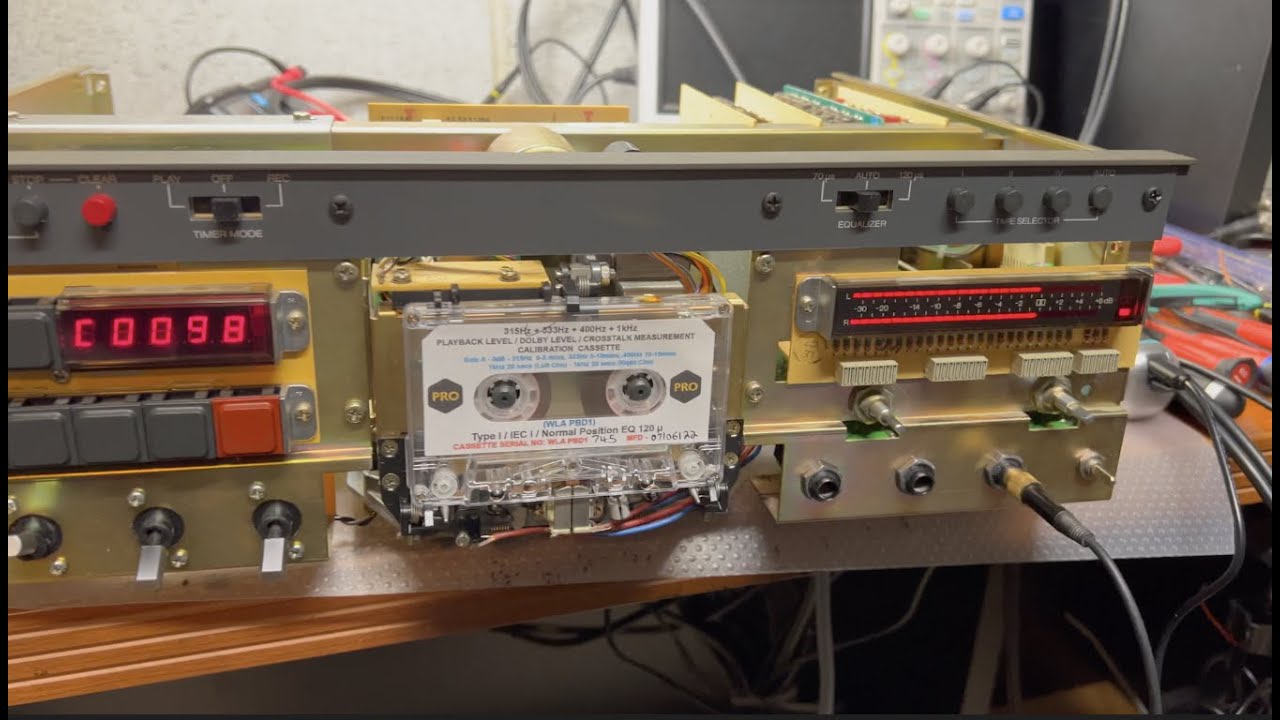 Technical Deep-Dive: Measuring Key Parameters on Restored Revox B710