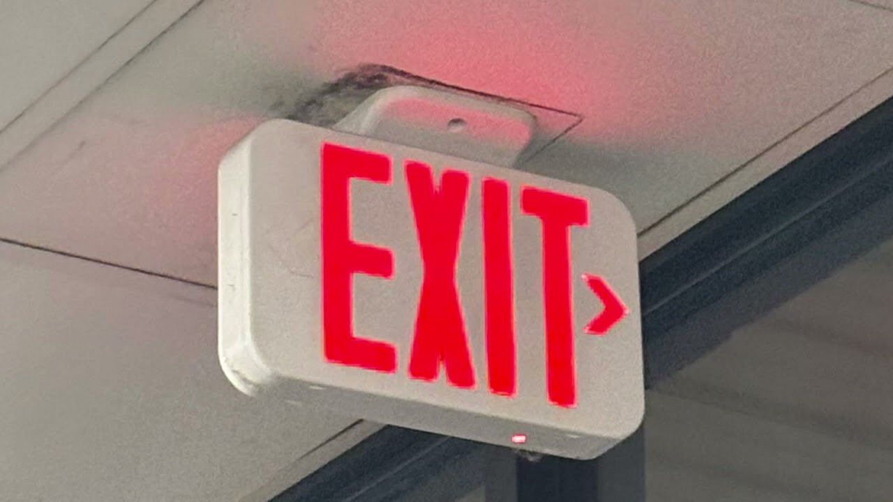 Exit sign Compilation #4
