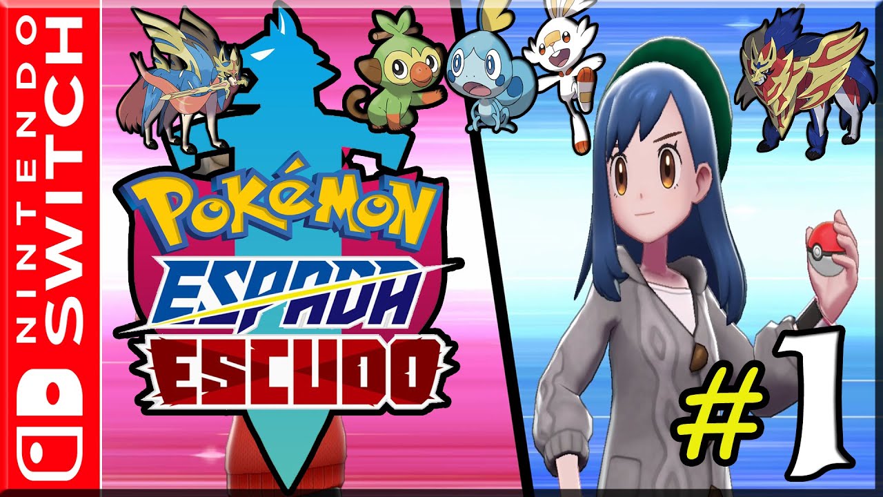 Pokemon Espada y Escudo - Juego Completo | Parte 1 - Español (Switch)