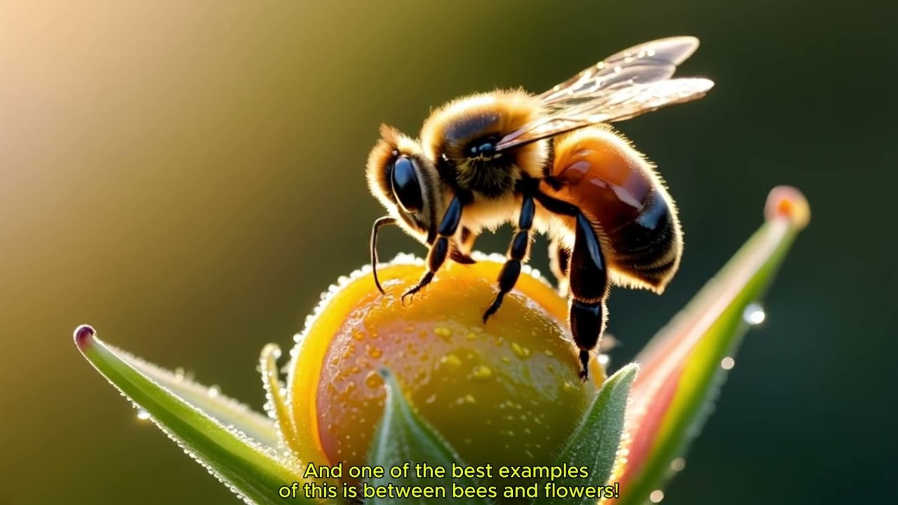 How Bees and Flowers Help Each Other &ndash; The Power of Mutualism!