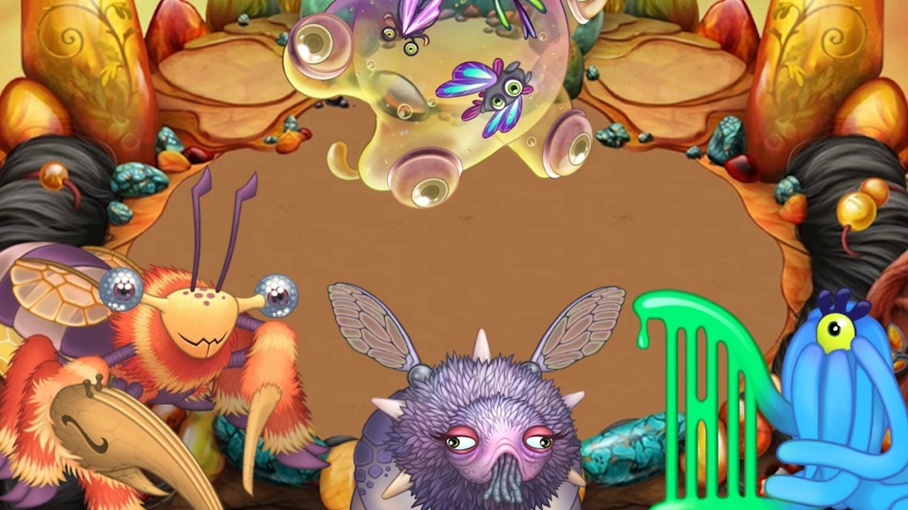 What If 4 More Monsters Were On Amber Island? (My Singing Monsters)