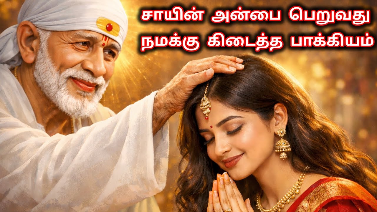 சாயின் அன்பை பெறுவது நமக்கு கிடைத்த பாக்கியம் | Sai Motivation | Shirdi Sai   Baba Blessings