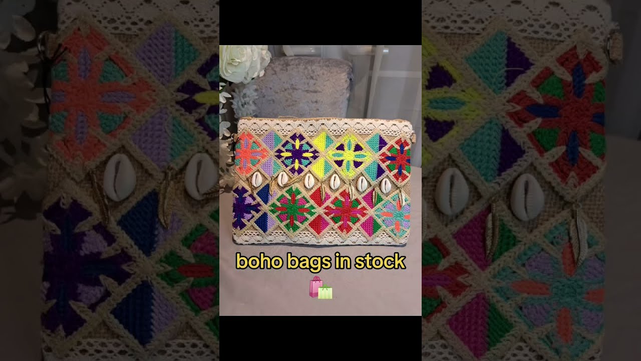 Boho Clutch Bags for Summer Vibes #bohobag #cluchbag
