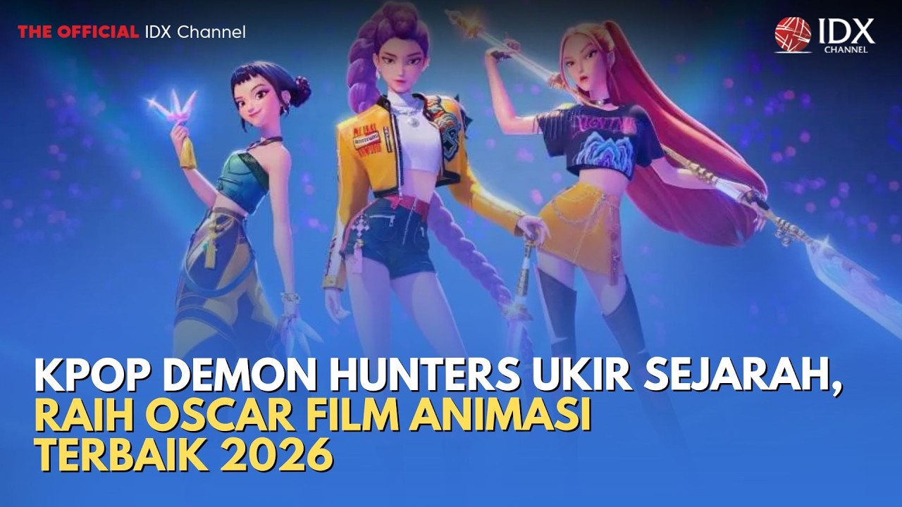 Kpop Demon Hunters Ukir Sejarah, Raih Oscar Film Animasi Terbaik 2026 | TECH BIZZ